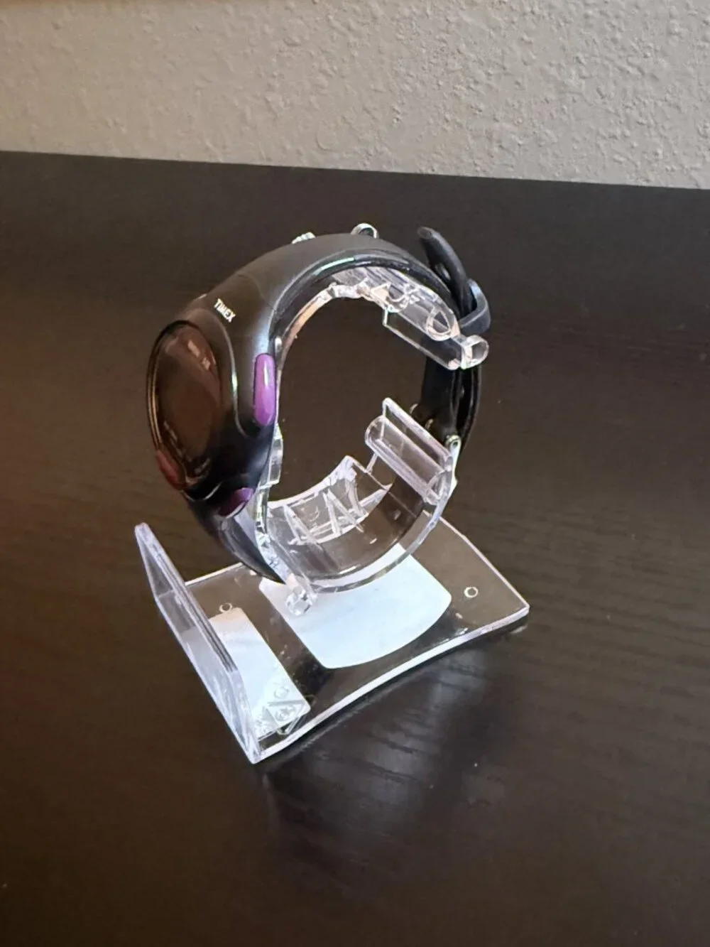 Timex Women’s Ironman Triathlon Essential 10 Digital Watch Black Purple 34mm